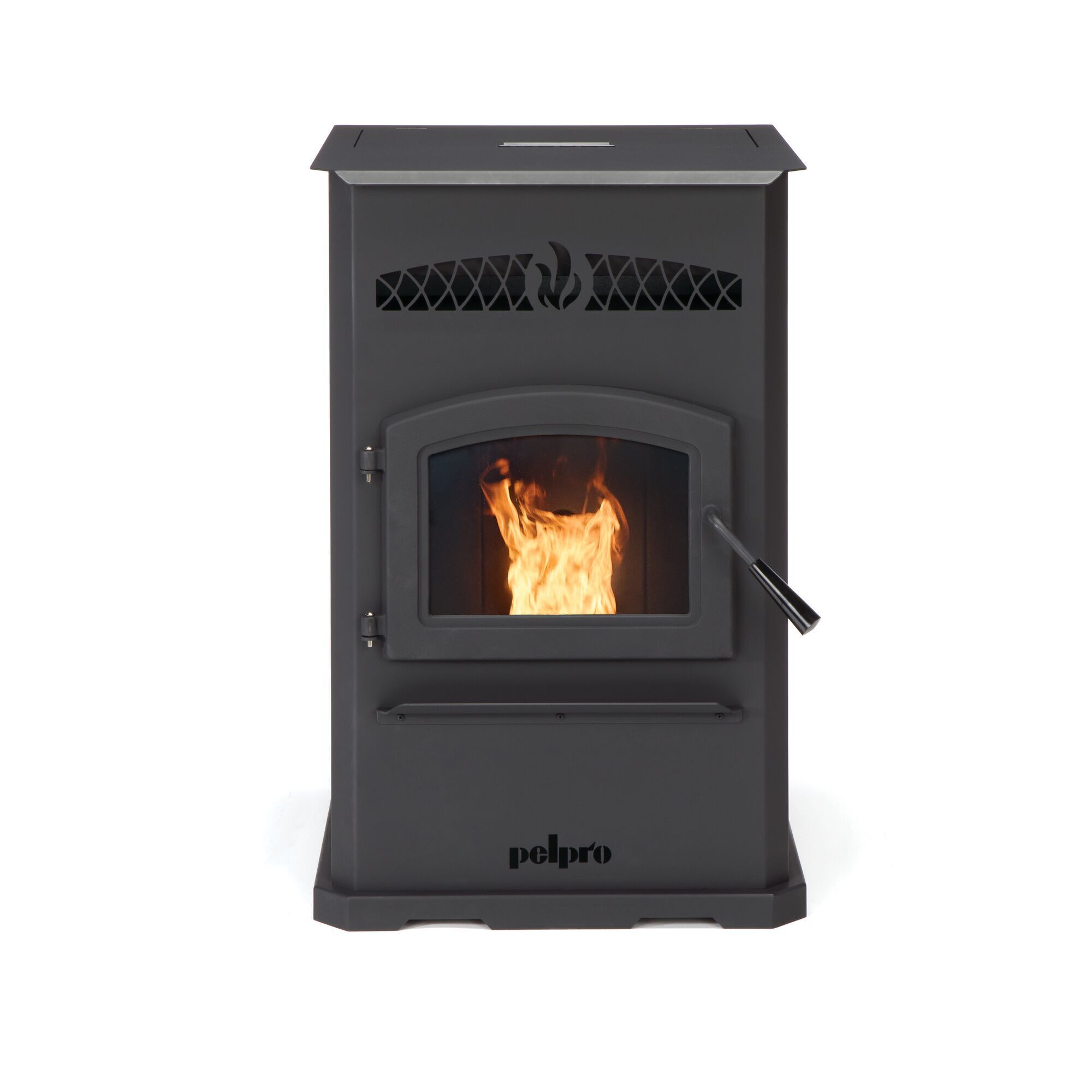 PelPro Pellet Stove w/ 70 lb. Hopper, 42,500 BTUs, 2,000 ft² heating, EPA-Certified, Model PP70